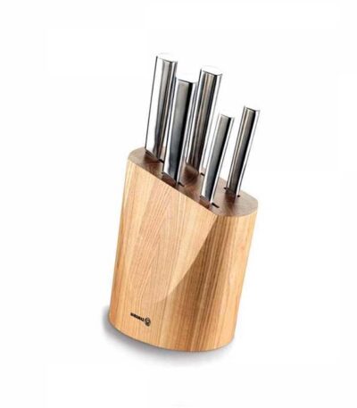 ست چاقو 5 پارچه کرکماز مدل A501-01 با استند