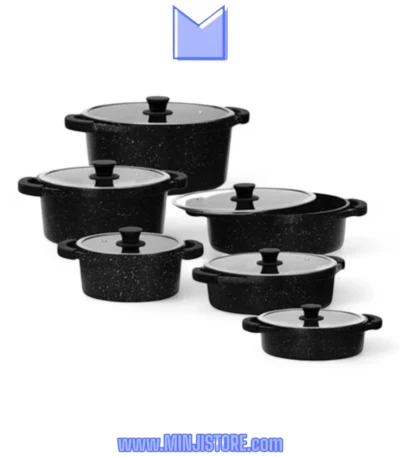 سرویس قابلمه 12 پارچه زرساب مدل منارک