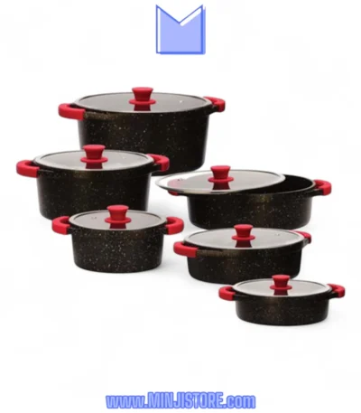 سرویس قابلمه 12 پارچه زرساب مدل منارک