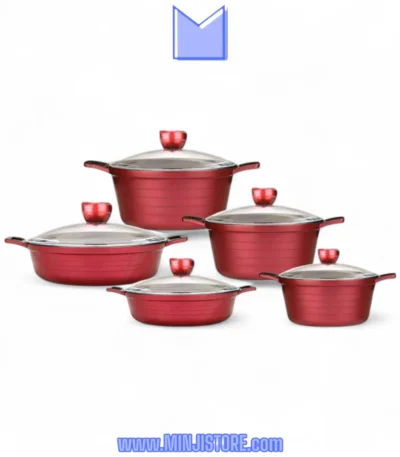 سرویس قابلمه 10 پارچه زرساب مدل جولیانا