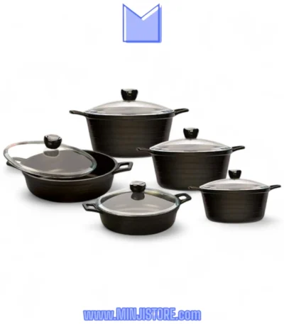 سرویس قابلمه 10 پارچه زرساب مدل جولیانا