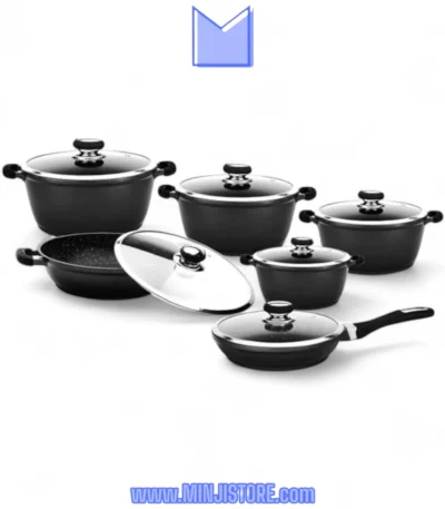 سرویس قابلمه 12 پارچه زرساب سری گریپ