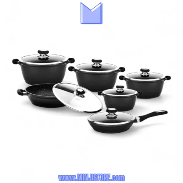 سرویس قابلمه 12 پارچه زرساب سری گریپ