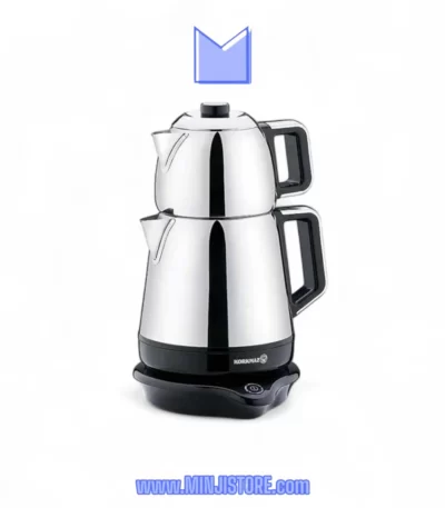 چای ساز کرکماز مدل دمیکس کد A332 رنگ استیل