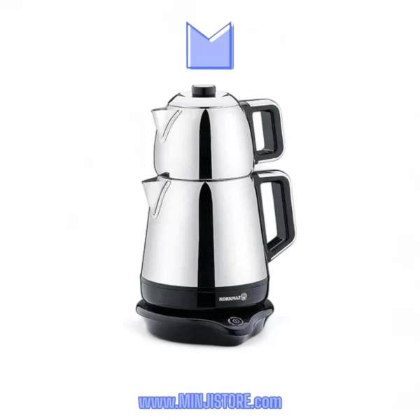 چای ساز کرکماز مدل دمیکس کد A332 رنگ استیل