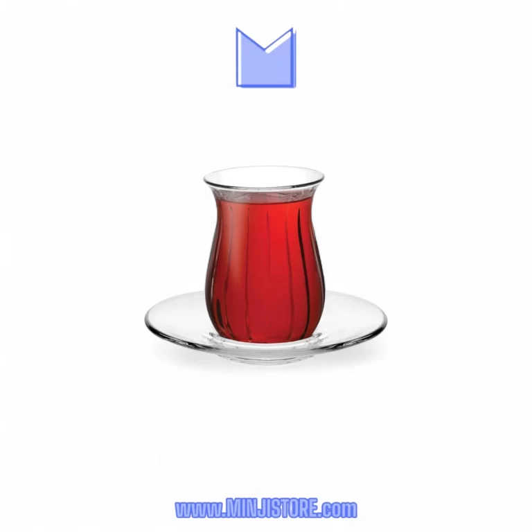 ست استکان و نعلبکی 12پارچه پاشاباغچه مدل linka
