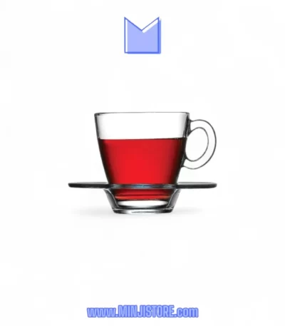 ست فنجان و نعلبکی پاشاباغچه مدلAqua