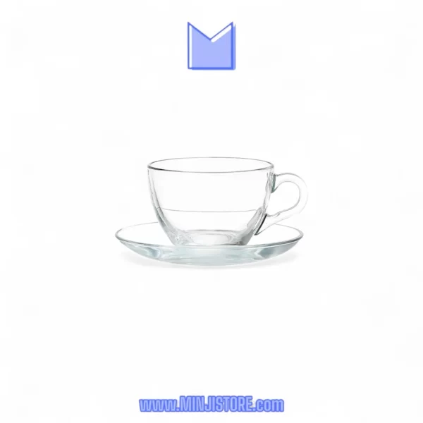 ست فنجان و نعلبکی پاشاباغچه مدل Bisik
