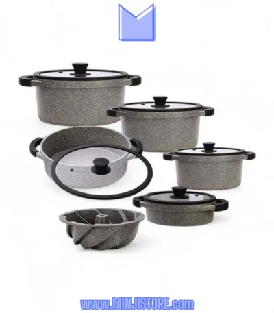 سرویس 11 پارچه زرساب مدل منارک پلاس