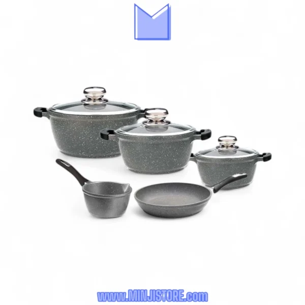 سرویس قابلمه 8 پارچه زرساب مدل گریپ