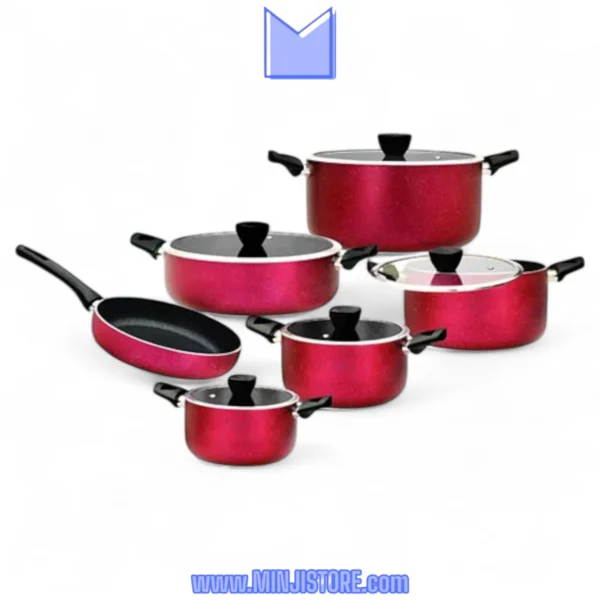 سرویس قابلمه 11 پارچه فلورا زرساب