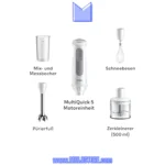 گوشت کوب برقی چندکاره براون مدل MQ 50236