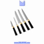 ست چاقو آشپزخانه 6 پارچه کاراجا مدل Woodland