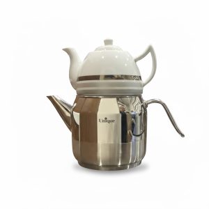 کتری و قوری استیل تک دسته یونیک کد UN-7280