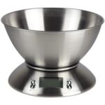 ترازوی آشپزخانه یونیک مدل UN-6518 کاسه دار استیل ۵ کیلویی