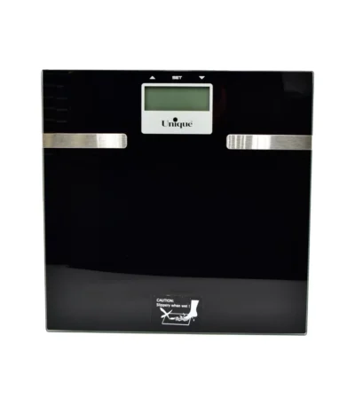 ترازوی حمام یونیک شیشه‌ای کد UN-6505