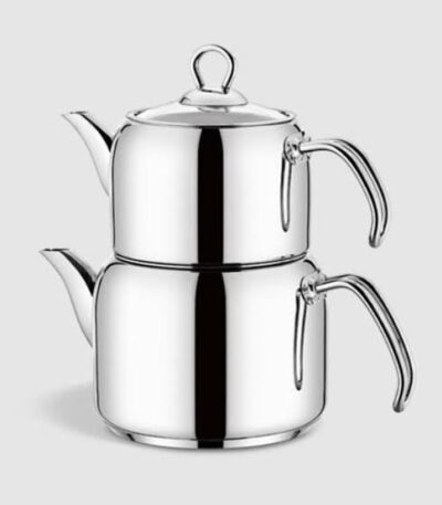 کتری و قوری استیل- 2/70لیتر- ترک UN-7503