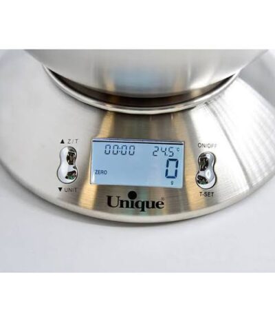 ترازوی آشپزخانه یونیک مدل UN-6518 کاسه دار استیل ۵ کیلویی